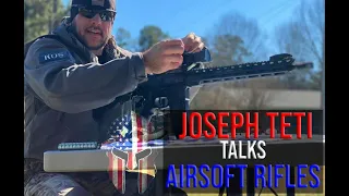 Sighting in my M4 Airsoft Rifles from Adaptive Armament! -Joseph Teti M4 Review
