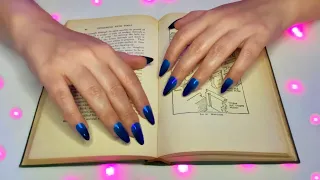 ASMR • BOOKS: Tapping, Scratching & Tracing (Whispered)