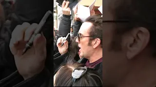 "Somebody Take The Pen!" Nick Cage Autograph Chaos