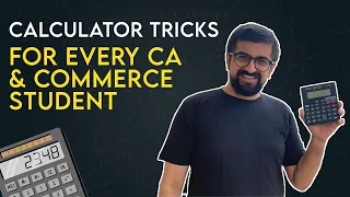 Calculator Tricks For Every CA & Commerce Students Must Know l Time-Saving Calculator Tips