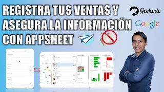 Registra tus Ventas y Asegura la Información con Appsheet y Google Sheets