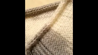 I-cord side edges: a Knittycat's Knits technique