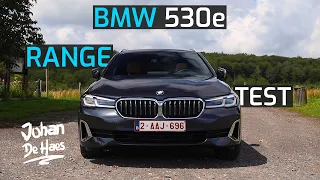 RANGE TEST BMW 530e xDRIVE TOURING PLUG-IN HYBRID
