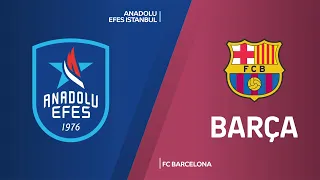 Anadolu Efes Istanbul - FC Barcelona Highlights | Turkish Airlines EuroLeague, RS Round 16