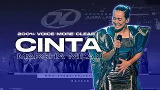 200% VOICE LAGI CLEAR | MARSHA MILAN | CINTA