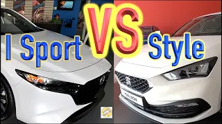 Seat León Style VS Mazda 3 Hatchback i Sport Versiones básicas 2021