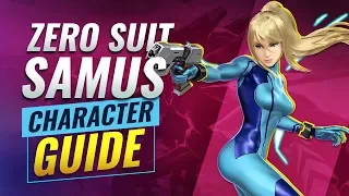 Learn How to Play Zero Suit Samus in Smash Bros Ultimate