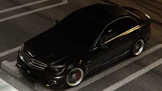 Mercedes-Benz C63 AMG W204 (600hp+) Assetto Corsa (Скрип x Сантиз x Still | r e m i x)