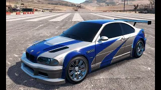 BMW M3 GTR Build from NFS Most Wanted  ( NFS Payback )