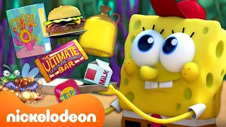 All the FOOD in Kamp Koral: SpongeBob's Under Years! 🍫 | Nickelodeon UK