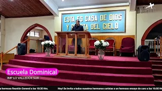 Escuela Dominical, Domingo 05 de Junio 2022