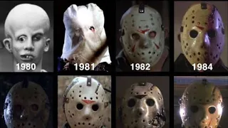 Evolution Of Jason Voorhees Voorhees In Friday The 13th Movies (1980-2009)