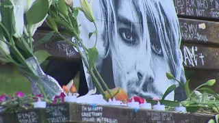 Nirvana fans pay tribute to Kurt Cobain 25 years after his death