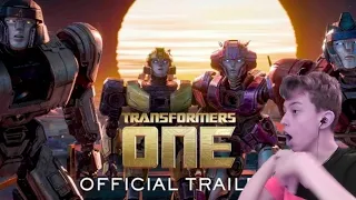 Годнота на подходе? | Transformers One реакция на первый трейлер (Transformers One official trailer)