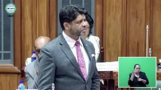 Fijian Attorney-General delivers his right of reply for the 2021-2022 Revised Budget