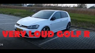 Volkswagen Golf 7 R with Milltek Exhaust Review 380HP - Start up, Sound & Drive