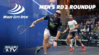 Squash: Windy City Open 2020 - Men's Rd 2 Roundup