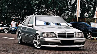 MERCEDES BENZ W202 x BMW E46 (duo silver) SONG COVER babydoll x the perfect girl (speed up)