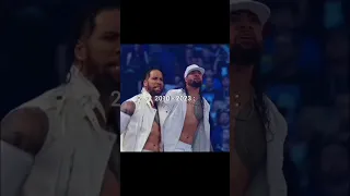 jey uso & Jimmy uso then vs now "Let her Go" Edit 💙. #shorts #trending #wwe #theusos #romanreigns