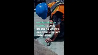 Immigration en France : Vers la création d'un titre de séjour « métiers en tension »