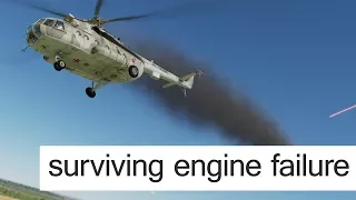 DCS Mi-8: surviving engine failure