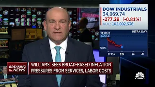 Underlying inflation the biggest challenge for the Fed, says New York Fed President John Williams