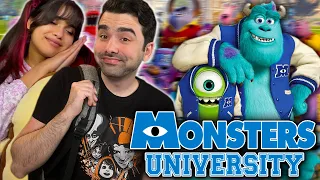 MONSTERS UNIVERSITY’S SCARE GAMES! Monsters University Movie Reaction! BACK TO SCHOOL