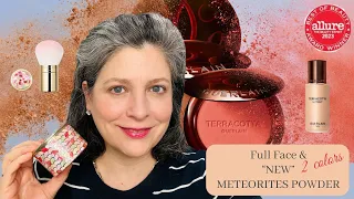 Guerlain Full Face & Meteorites Powder 01 and 02 & Brush - 24K Primer Terracotta Le Teint Foundation