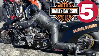 FIRST FIVE-SECOND V-TWIN NITRO HARLEY? IN DEPTH FEATURE OF HISTORIC MUST-SEE SUPERCHARGED DRAG BIKES