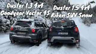 2023 Duster 4x4 150 HP vs Duster 1.5 dCi Snow Off Road