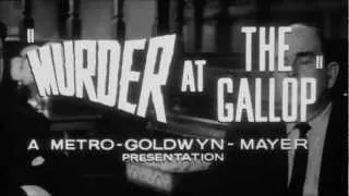 Murder At The Gallop (1963) - Trailer (Full HD)