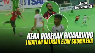 SATU GOR BERGEMURUH🔥Ricardinho vs Evan Soumilena Saling Adu Skills Pendekar United vs Black Steel