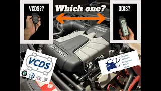 VCDS or ODIS? - Scan tool - Comparison and AUTO SCAN #audi #vw #skoda #seat #car