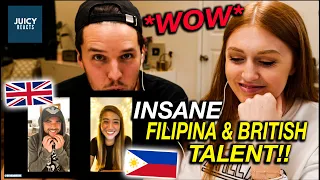 A1 & Morissette INCREDIBLE FILIPINO & British Talent! Like A Rose Duet REACTION