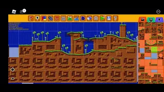 Making green hill act 1 in classic sonic simulator (pt1)