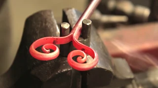 Ковка.Как сделать кованый ключ. Blacksmith.How to make a forged key