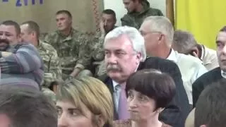 м.Долина 17.08.16(частина1) Позачергова сесія Долинської районної ради.