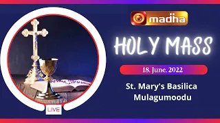 🔴 LIVE 18 June 2022 Holy Mass in Tamil 06:00 AM (Morning Mass) | Madha TV