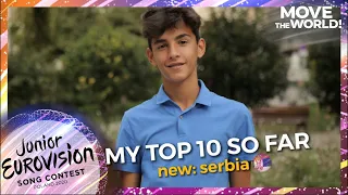 Junior Eurovision 2020 | My Top 10 So Far [NEW: 🇷🇸]