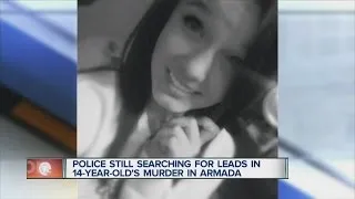 Police still searching for leads in 14-year-old's murder in Armada