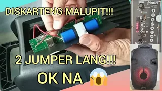 NO DISPLAY NO SOUND REPAIR NA   IBANG DISKARTE  (MASS BLUETOOTH SPEAKER BOX)