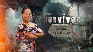 Toñita abandona Survivor después de sufrir una lesión en la pierna | Survivor México 2024