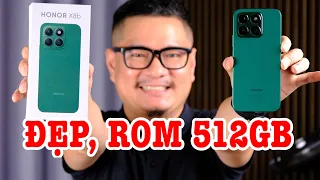 Mở hộp Honor X8b ROM 512GB, thiết kể rất thời trang!