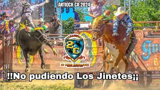 !!NO PUDIERON LOS JINETES CON ESTOS TOROS¡¡RANCHO 2 CAÑADAS DE MERE HERNANDEZ EN ANTIOCH CA 2024