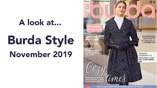 Burda Style Magazine - November 2019