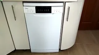 Посудомоечная машина Midea MFD45S100W. Обзор и отзыв