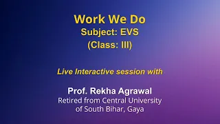 Live Interaction on PMeVIDYA : Work We Do