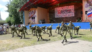 -Показательное выступление в/ч № 23872 на концерте в честь Дня России!Город Смоленск.12.06.2021 г.-