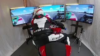 Trailer Homemade Xbox Racing Simulator MotoGP - Ducati Panigale #StayAtHome #esports