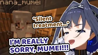 Mumei Doesn't Want to Talk To Kronii Because She Killed Her Fox【Hololive EN | Kronii x Mumei】